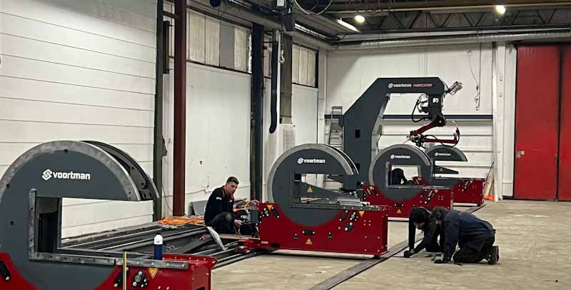 2026 startar starkt med en Voortman Fabricator svetsrobot till Fermeco i Piteå